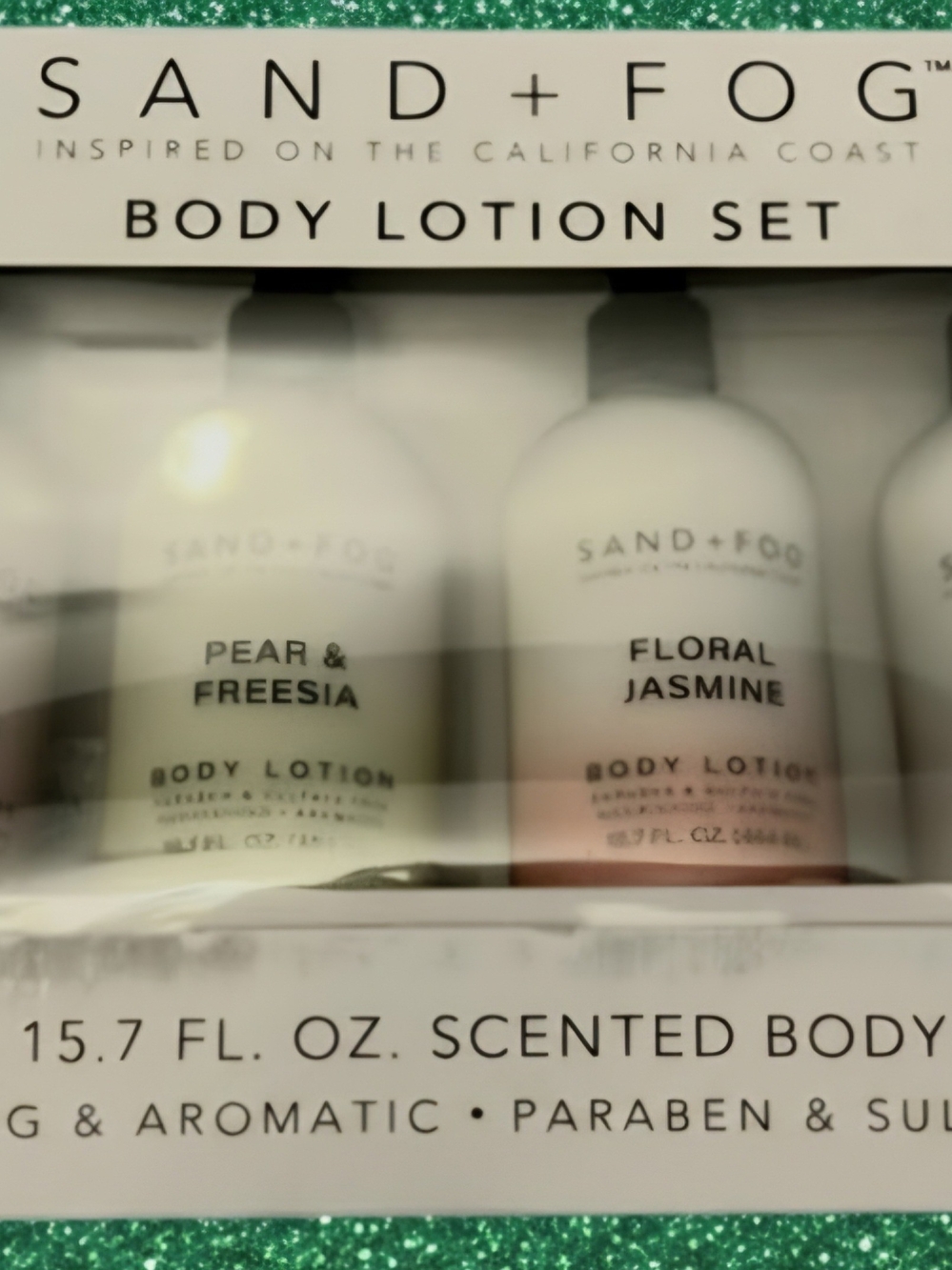 Sand + Fog Scented Body Lotion 15.7 Oz Each, Set Of 4 Variety Scents